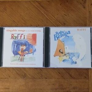 Raffi Children's Music CD Set - Colorful Covers